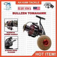 NEW BULLZEN TOMAHAWK SALTWATER FISHING REEL Mesin memancing bullzen tomahawk BULLZEN SPINNING REEL