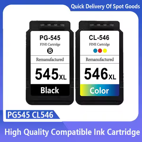 Compatible PG545 545XL 546XL Ink Cartridge Replacement For Canon 545 CL546 For Pixma MG3051 MG3052 M