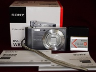 Sony Cyber-Shot DSC-W810 20.1MP Silver in Box, 6x Optical Zoom Digital Camera, W810, DSC-W810/SC