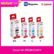 [หมึกพิมพ์] Canon GI 790 หมึกขวดแท้ BK/C/M/Y  -1 ขวด(เลือกสี)