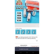 Ceramic Fuse 14*51 Fuse 32A 40A 63A 500v RT 18 Fuse Fuse