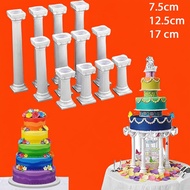 3 in 5 in 6 in Wedding Grecian Roman Cake Pillar Cake Stand Set 4 pcs