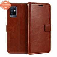 INFINIX NOTE 10 / PRO LEATHER CASE FLIP COVER SARUNG HP DOMPET KULIT