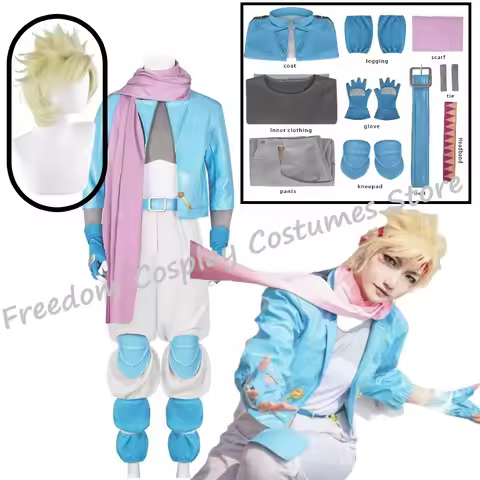 JoJo‘s Bizarre Adventure Part 2: Battle Tendency Caesar Anthonio Zeppeli Cosplay Costume High qualit