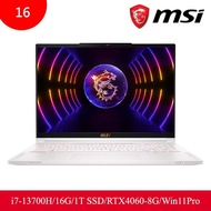 MSI 微星 Stealth 16Studio A13VF-047TW 16吋 電競筆電 （i7-13700H/16G/1T SSD/RTX4060-8G/Win11Pro）_廠商直送