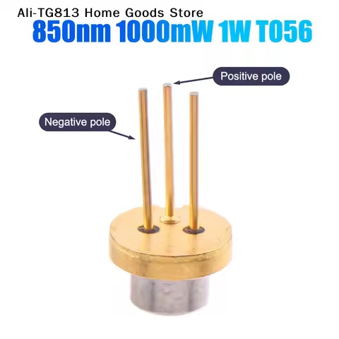 [TG813]850nm 1W 1000mW High Power IR Laser Diode LD 5.6mm TO56 Semiconductor Laser Tube