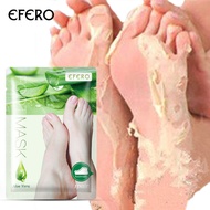 1คู่ Aloe Dead Skin Remover Feet Mask Exfoliating Heels Foot Mask Pedicure Peeling Feet Mask