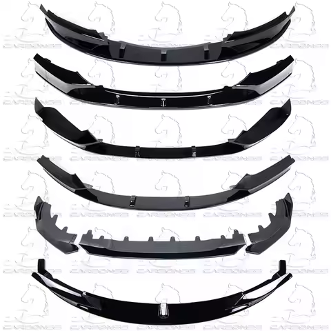 Plastic ABS Gloss Black Look MP Front Bumper Splitter Lip Car Accessories aero Kit for BMW F20 F22 G