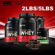 ON Whey 2/5lbs+300G Creatine Monohydrate, Muscle Strength, Free Shaker for 5lbs/Combo