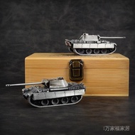 Wooden Public Object Alloy WWII German Panther G Model Tank1:72Full Metal Finished Model Ornament