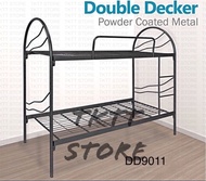 TKTT DD9011N 3V Heavy Duty Full Metal Single Double Decker Bed/ Bunk Bed/ Hostel Divan/ 2 Tiers Bed 