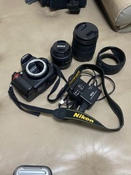 (可拆賣 數位單眼相機)機身 Nikon D50 / 鏡頭 SIGMA 18-200 FOR NIKON / 鏡頭AFS 18-200