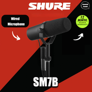 Shure SM7B สตูดิโอมืออาชีพสตูดิโอวิทยุไมโครโฟนสถานีสด Dubbing ไมโครโฟนแบบไดนามิก