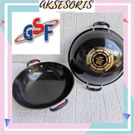 2 Ear Enamel Pan 34cm/Non-Stick Pan