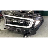 Ford Ranger LED Head lamp Vland Bugatti Style with sequential signal for ford ranger  T7 T8 headlamp