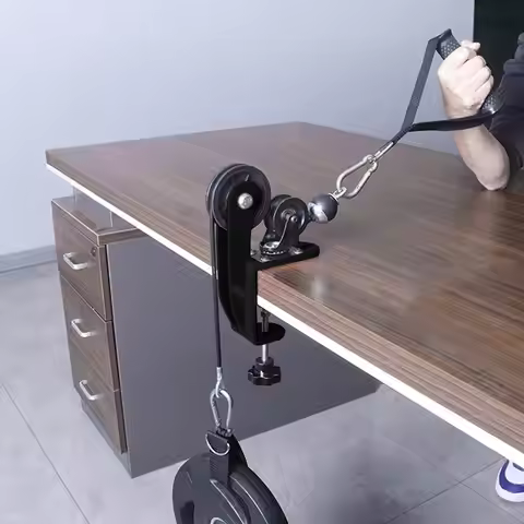 Desktop Arm Wrestling Pulley Cable Machine, Professional Arm Wrestling, Wrist Strength, Develop Equi