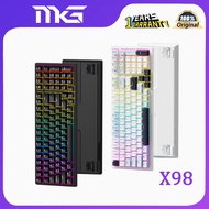 MG X98 wired customized RGB mechanical keyboard, hot-swappable, office typing, computer gaming, high