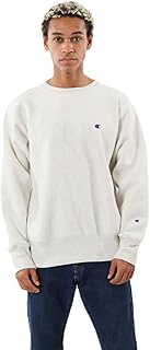 C3-Y033 Men's Sweatshirt, Long Sleeve, Round Neck, 11.5 oz, Cotton USA, One Point Logo, Reverse Weav