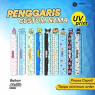 Custom Ruler 15cm Custom Acrylic Ruler 15cm Custom Name Ruler/ UV Print