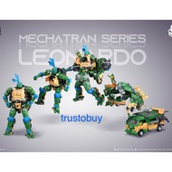 Heat Boys Ninja Turtle HB0018  TMNT01T TMNT-01T Leonardo Mech Party Van TMNT01