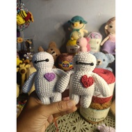 Amigurumi baymax knitted baymax/ baymax keychain/