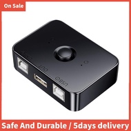 USB Printer Sharer Device 2 Ports USB2.0  Printer Sharing Peripheral for Printer USB Splitter Sharin