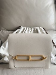 Hermes Roulis 23 奶昔白金扣