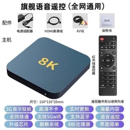 กล่องรับสัญญาณทีวี 8K Ultra HD คุณภาพปี 2025 กล่องฉายภาพอัจฉริยะไร้สาย WIFI พร้อมระบบเสียง