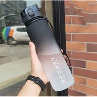 AShop Sports Water Frosted Bottle with Lanyard 1L