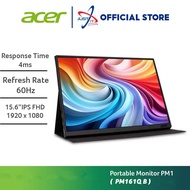 ACER PM161QT B (TOUCH) / PM161Q B / PM161Q 15.6" IPS FHD TYPE-C PORTABLE MONITOR - (60HZ/FREESYNC/TY