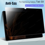 For Samsung Galaxy Tab S9 11" SM-X710 X716B X718U Privacy Screen Protector For Samsung Galaxy Tab S9 Plus S9+ 12.4 S8 S7 FE Plus A8 10.5 Privacy Filter Anti-Peeping Anti-spy Film