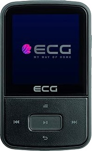 ECG PMP 30 8GB Black MP3/MP4 Player - Memory 8GB; 30 Dialling Codes for FM Transmitter; MP3 from Mic