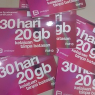 5G 20GB hanya RM10 yes prepaid sim card 5G pilih beribu- ribu number kesukaan Di server