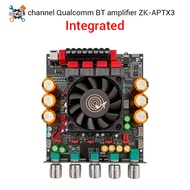 Ziqqucu ZK-APTX3วอลคอมม์บอร์ดแอมป์บลูทูธ2.1ช่อง300W + 300W + 600W TPA3255ชิพเครื่องขยายเสียง