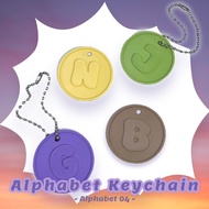 alphabet 04 | keychain Pendant Letter Key Chain