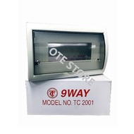 TC 9WAY PVC MCB BOX (TC2001)