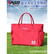 Golf Clothing Bag Clothing Bag PGM 2022 golf Clothing Bag Ladies Clothes Bag Korean Version golf Waterproof Nylon Tote Bag Bag