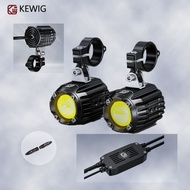 KEWIG K10 60W motorcycle spotlight quick release bracket high and low beam electric vehicle LED