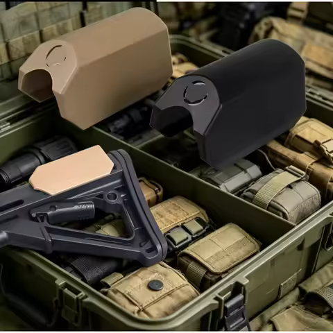 Tactical CTR Style Buttpad Riser Shock-Absorbing Quick Detach Nylon Cheek Rest for AR15 M4 CQB with 