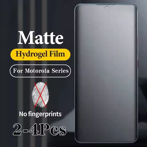 Matte Silicone Soft Hydrogel Film For Motorola Edge 50 X50 Ultra 40 30 Fusion S50 Neo G85 X40 X30 Pr