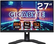 GIGABYTE M27Q 27 inch, KVM, Gaming Monitor QHD (2560 x 1440) 170 Hz, Black