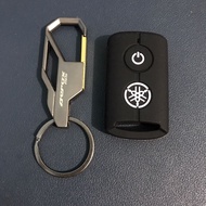 GANTUNGAN FAST.ID Aerox Keychain + Aerox 155 Remote Cover Aerox 155 Remote Cover