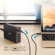 Anker 5-port charger - 60w USB-C Power Delivery - A2053 - Genuine