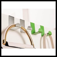 GANTUNGAN U77l 2pcs stainless steel door hanger - multi-color y6q8
