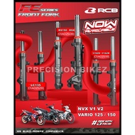 RCB FE FRONT FORK SET Y15ZR Y16ZR LC135 4S RS150 NMAX NVX155 VARIO 125 150 PNP Y15 Y16 LC4S NVX RS R