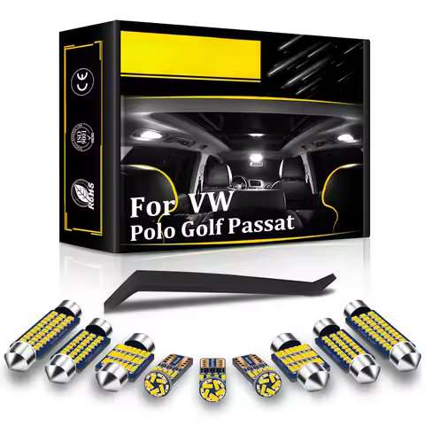 Interior LED Car Light For VW POLO 6R 6C 9N 9N3 6N 6N1 6N2 GOLF MK7 MK6 MK5 MK4 MK3 MK2 Passat B4 B5