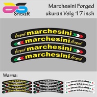 Stickers - 17 Inch Marchesini Rim Printing Stickers