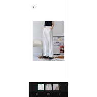 White pants joy pants asoka