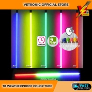 18w Weatherproof Color Tube T8 LED 4 ft / COLORFUL MENTOL FOR EATING 4 feet颜色 LED长灯管
