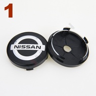 Ptr 4PCS OD 60MM / ID 55MM Wheel Center Cap NISMO IMPUL Logo Wheel Cover Hub Cap Rim Cap For NISSAN 